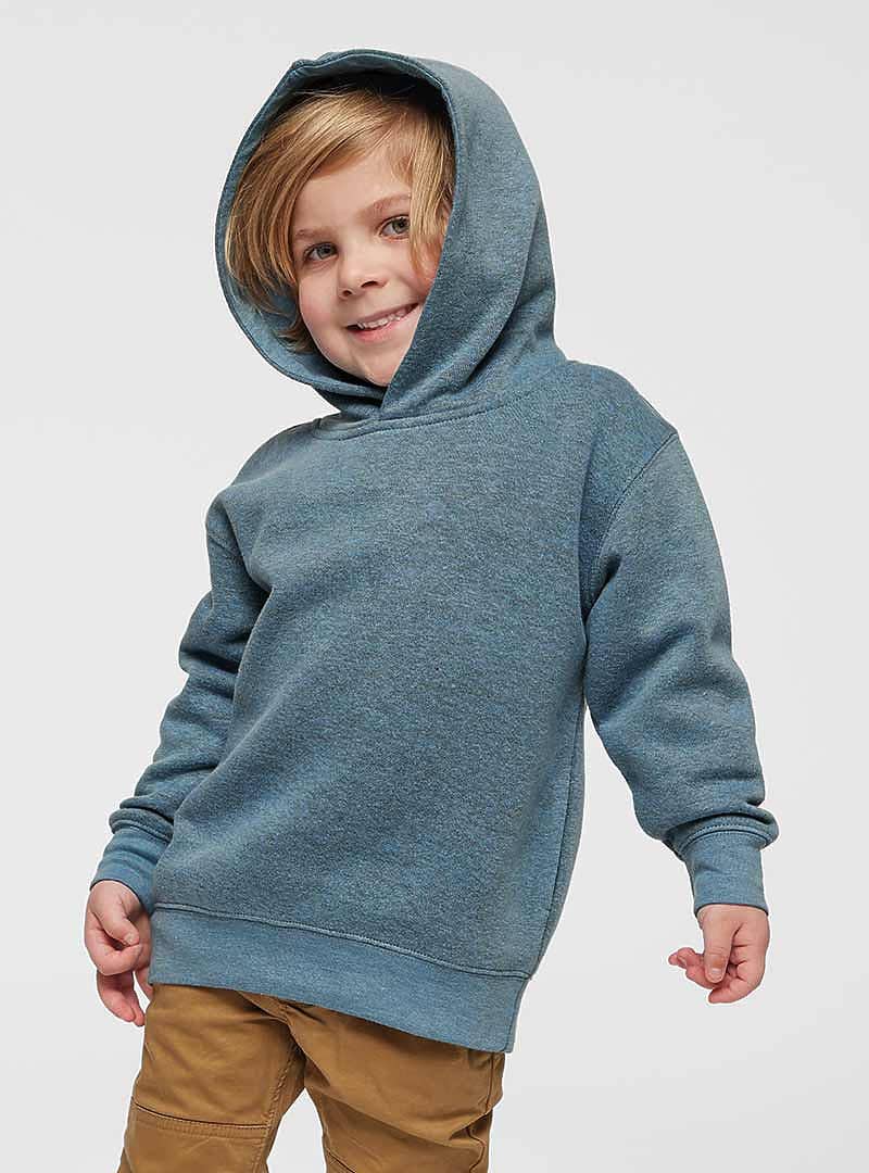 Total Apparel - Wholesale Hoodie - Kids - Rabbit Skins Toddler Pullover Fleece Blank Hoodie | 332627