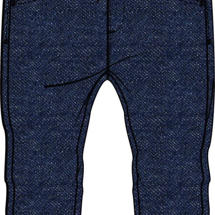 Home Indigo Eco-Stretch babyjeans voor wholesale door Miles the Label