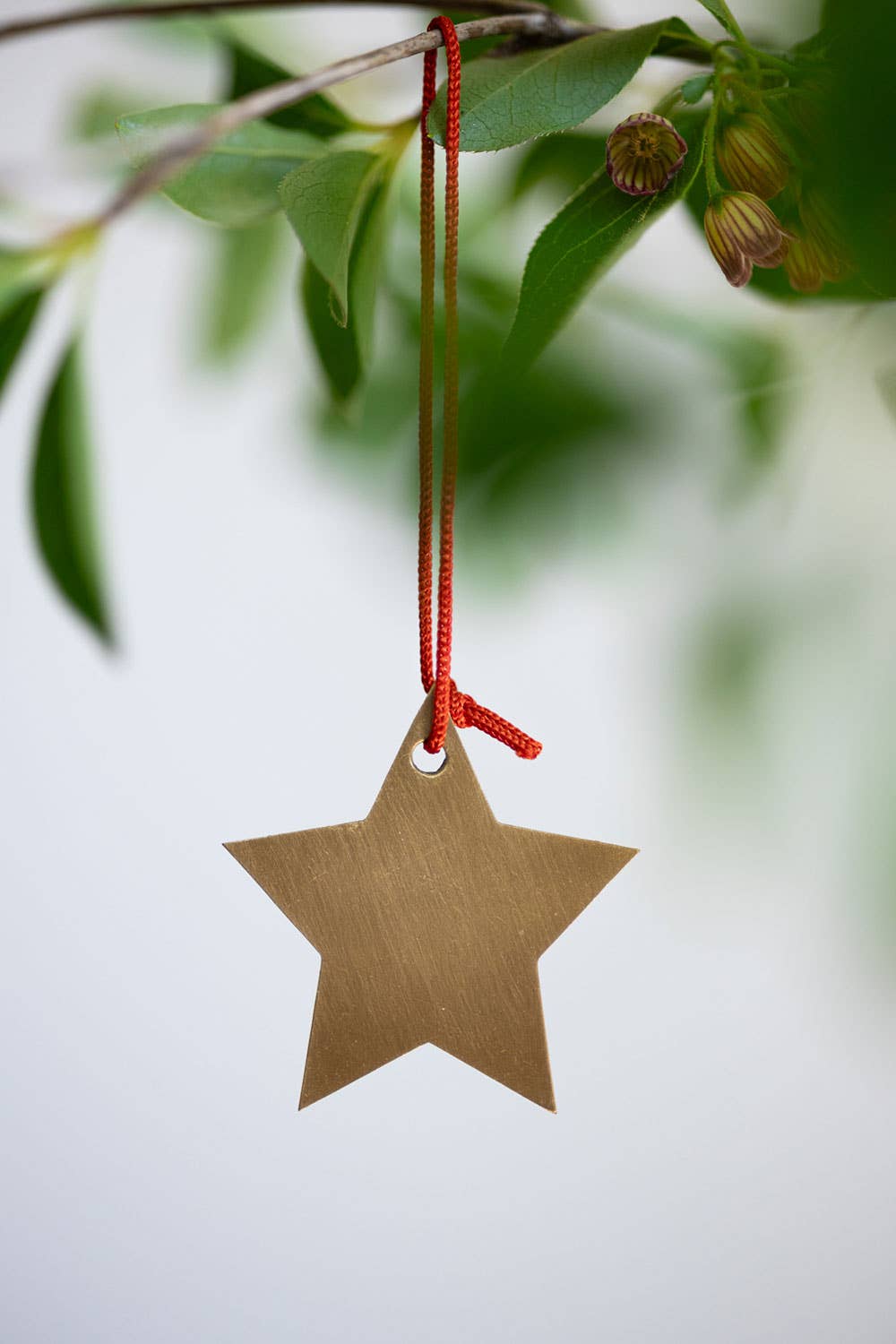 Fog Linen Work - Wholesale Ornament - Brass Star Ornament