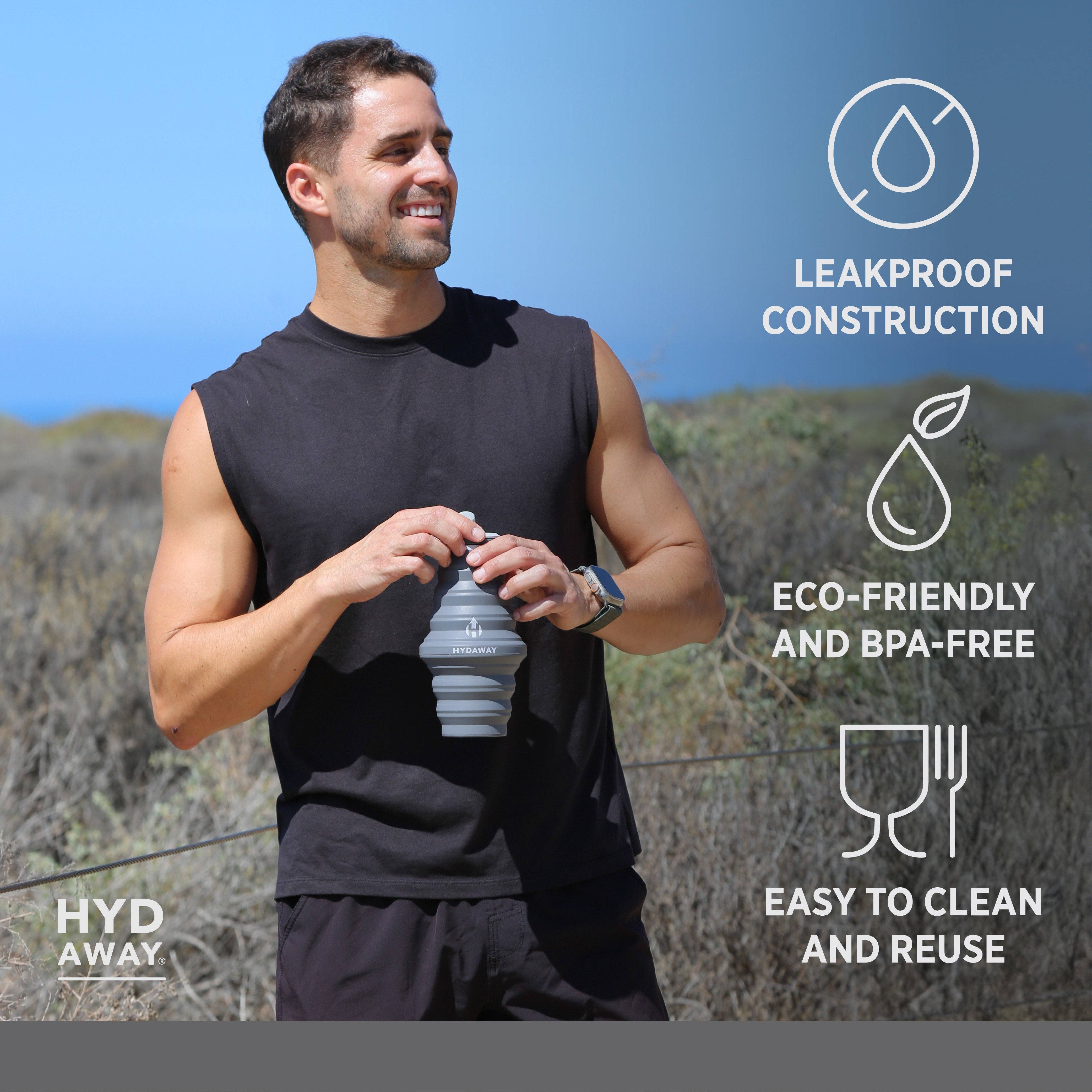HYDAWAY – Großhandel Trinkflaschen – Zusammenklappbare Wasserflasche | 25oz2