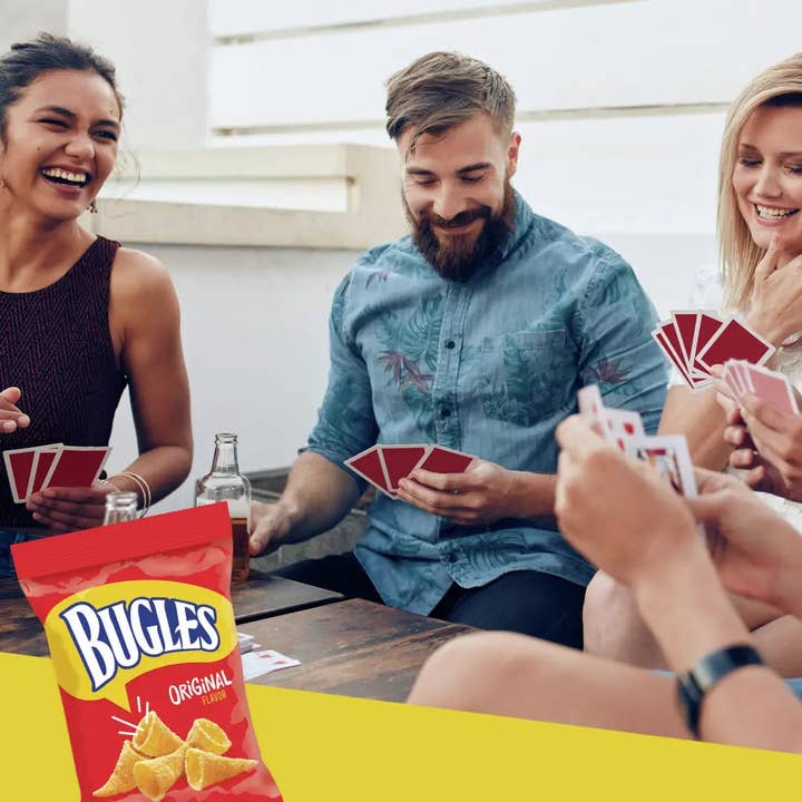 Echo Sales America - Wholesale Puffed Snack - Bugles Crispy Corn Snacks, Original Flavor, Snack Bag, 3 oz