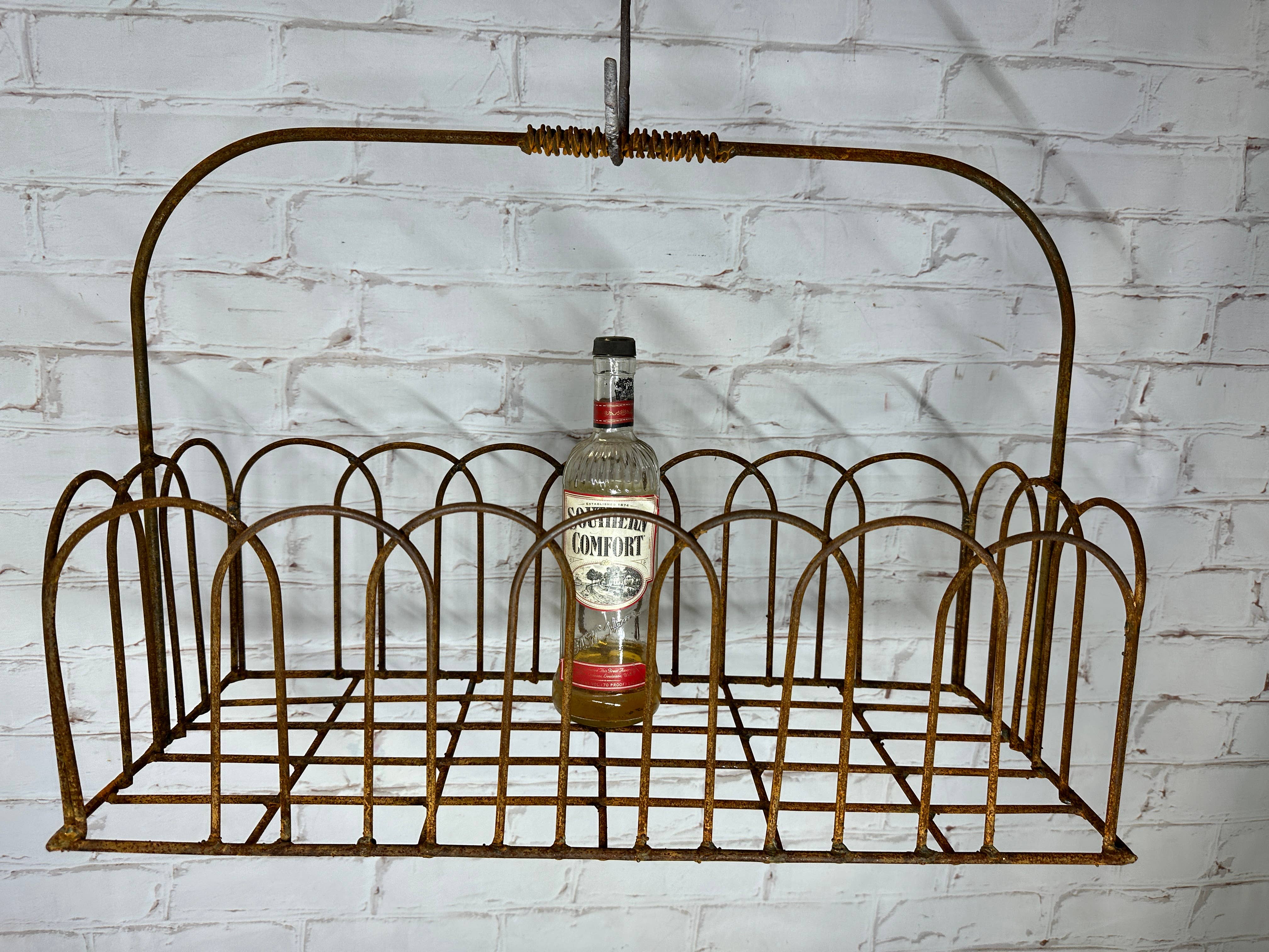 Garden Iron And More - Wholesale Hanging Planter - Wrought Iron Rectangle Basket with Handle Planter Basket6