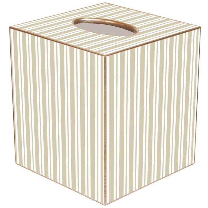 Tampa Taupe Stripe Tecido por atacado de Marye-Kelley