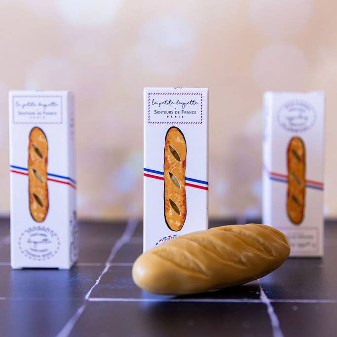 Senteurs De France - Wholesale Bar Soap - The "baguette" soap (54 ex): Display FREE and 5% OFF!11