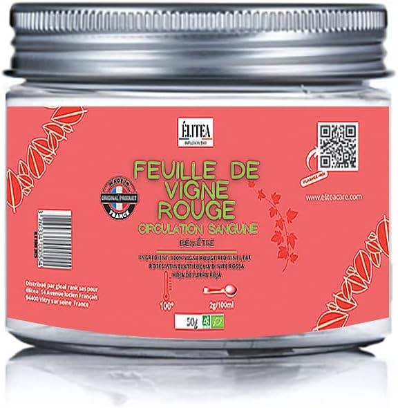 ELITEA - Wholesale Health/Detox Tea - Elitea - Organic Red Vine Leaf Premium Blood Circulation4