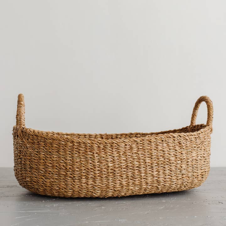 Will & Atlas - Wholesale Basket - Oval Tray Basket, harvest