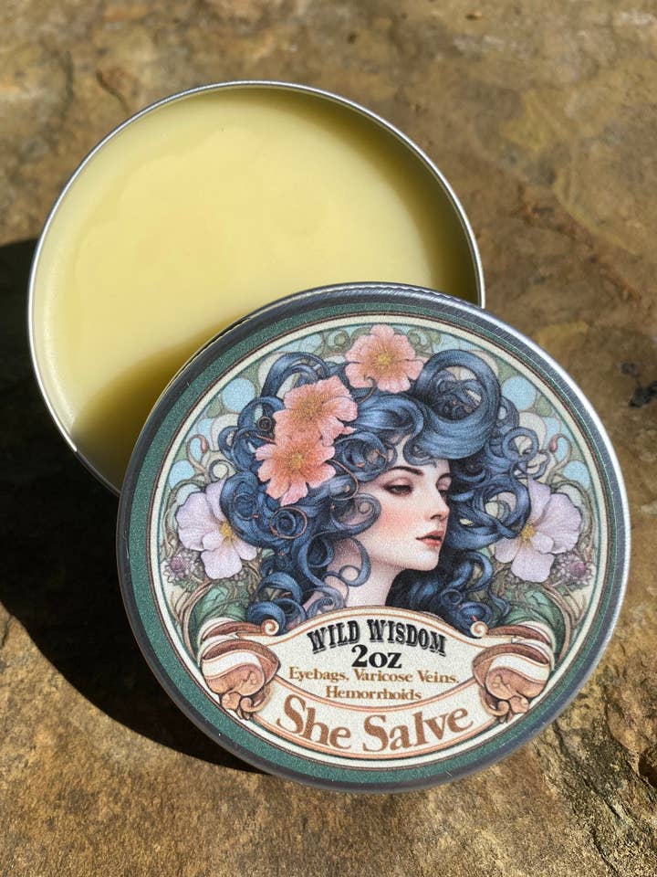 She Salve for wholesale by Wild Wisdom LLC