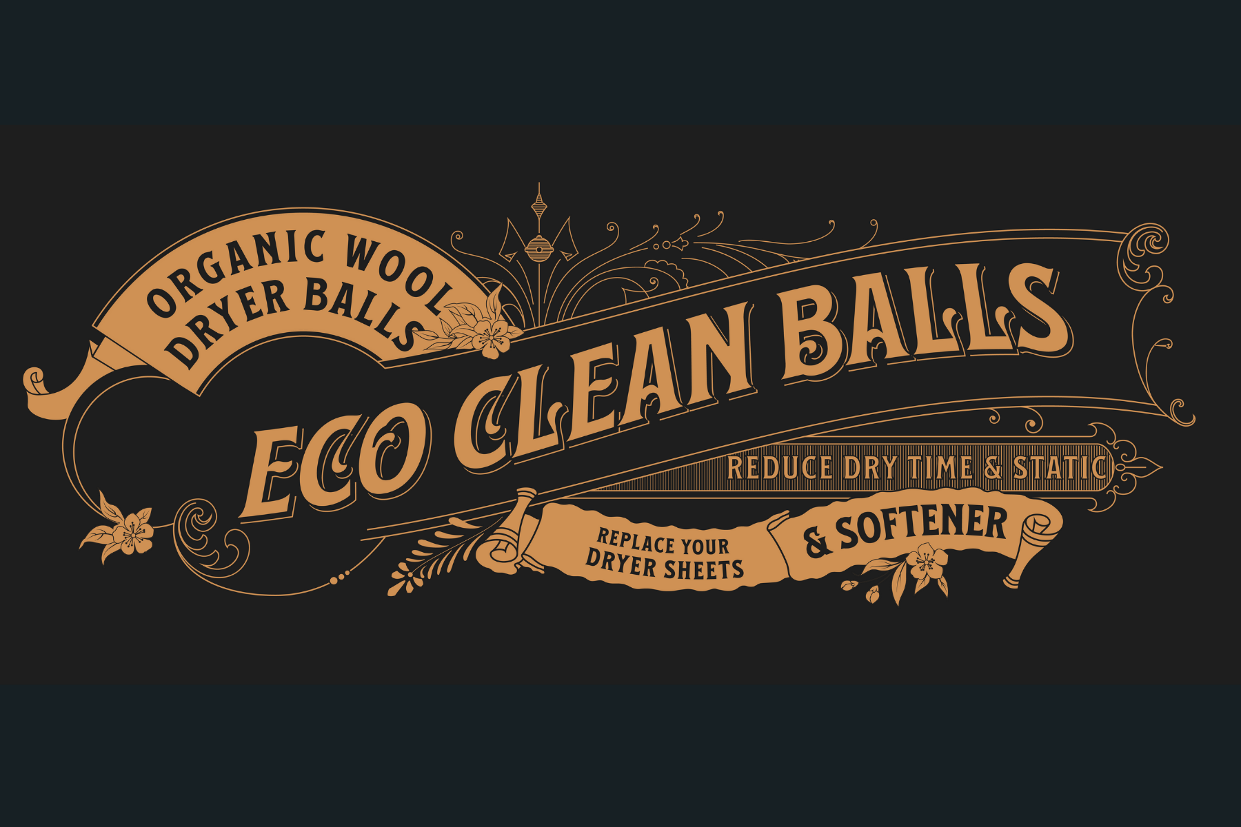 Symbiotic Products LLC - Wholesale Dryer balls - Eco Clean Dryer Balls, Organic, BULK without packaging1