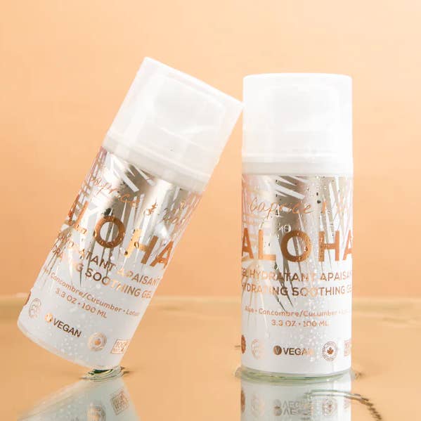 Caprice & co Aloha Aloe & Lotus Soothing Gel for wholesale by Virtzu Distribution