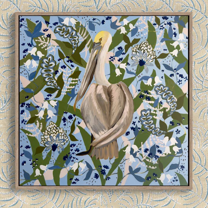 Amanda Wathen Fine Art - Wholesale Art Print - Dixie Pelican Print0
