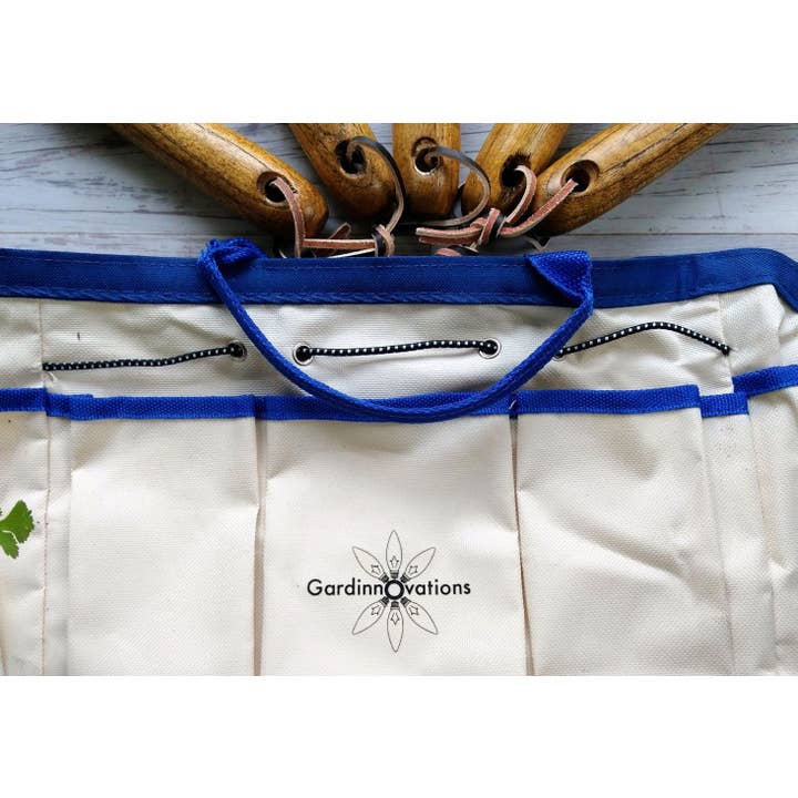 Gardinnovations - Venta al por mayor Herramientas de jardín - Set de herramientas de jardín con mangos de madera y colgadores de cuero7