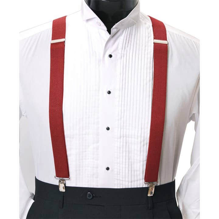 Selini New York - Wholesale Suspenders - Men's - Men's Boxed Clip Suspenders - CSB4601