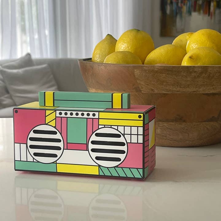 Funky Rico Inc – Großhandel Lautsprecher – Bluetooth-Lautsprecher Retro-Boombox - FL4