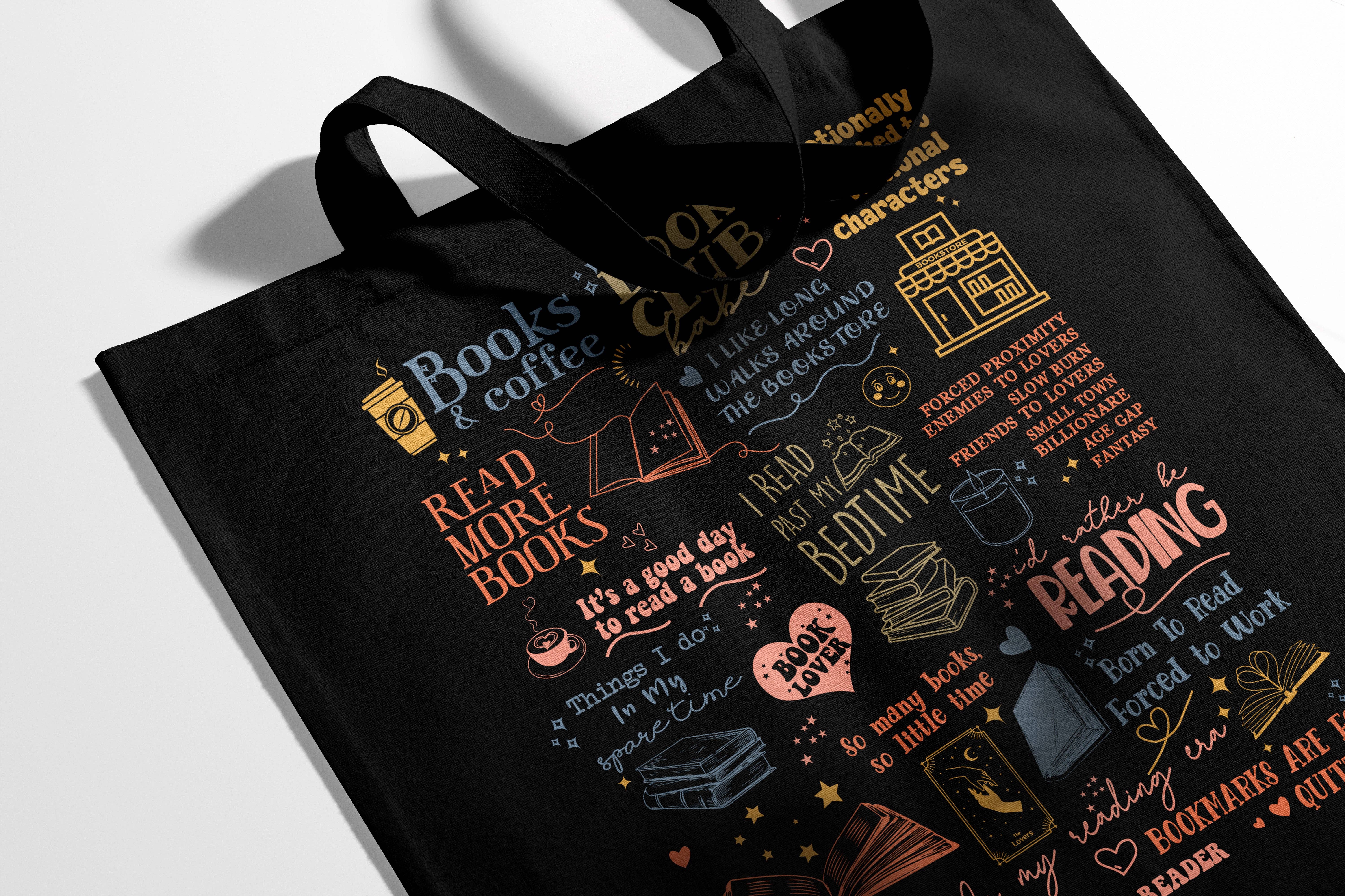 MagicMerchEmporium - Vendita all'ingrosso Borsa tote - Unisex - Borsa "Mi Piacciono i Miei Libri Piccanti"1