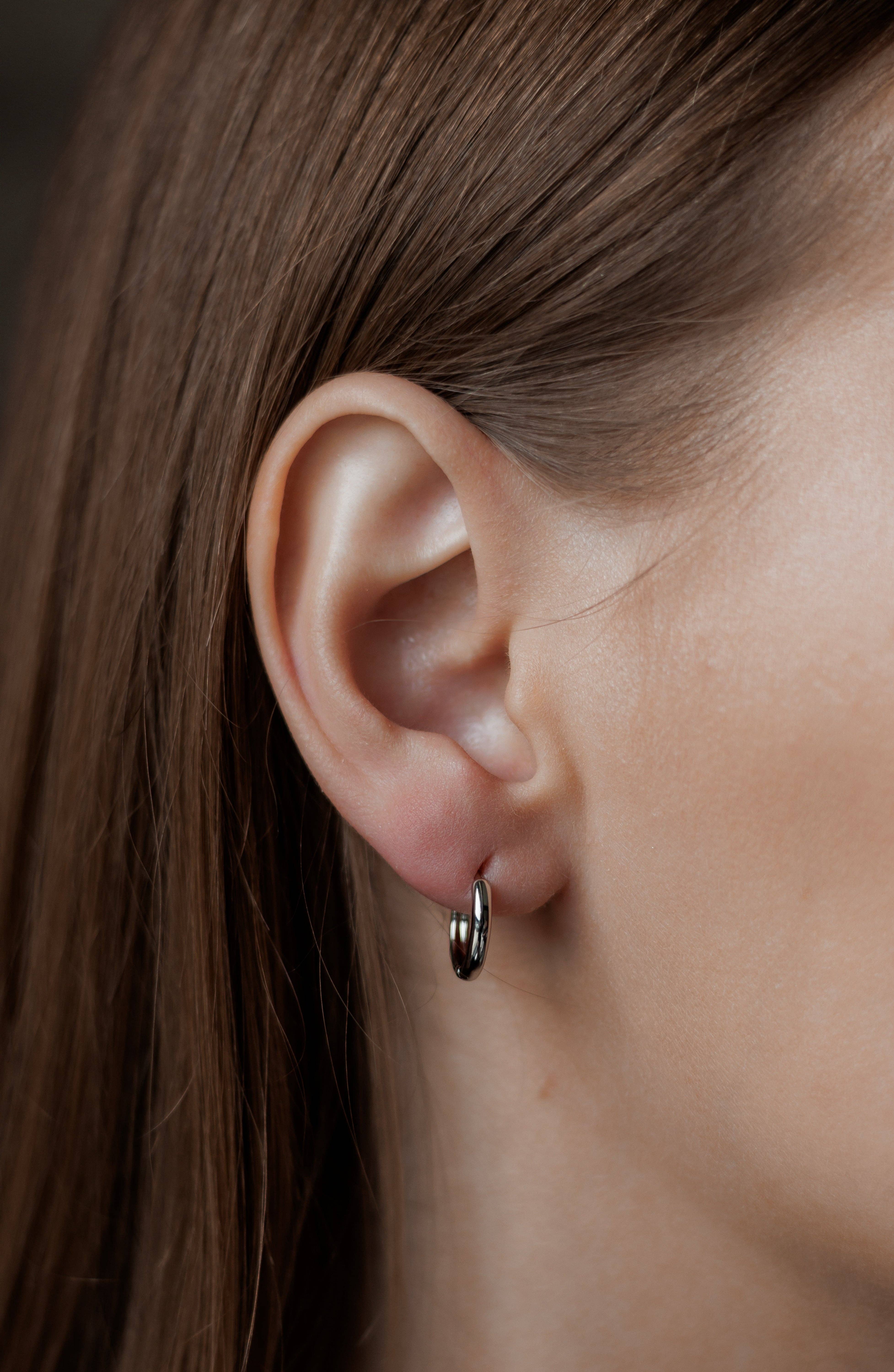 Sedy Jewelry - Wholesale Hoop Earrings - Hypoallergenic Small Hoop Earrings – 14K Gold , Rose & White Gold4