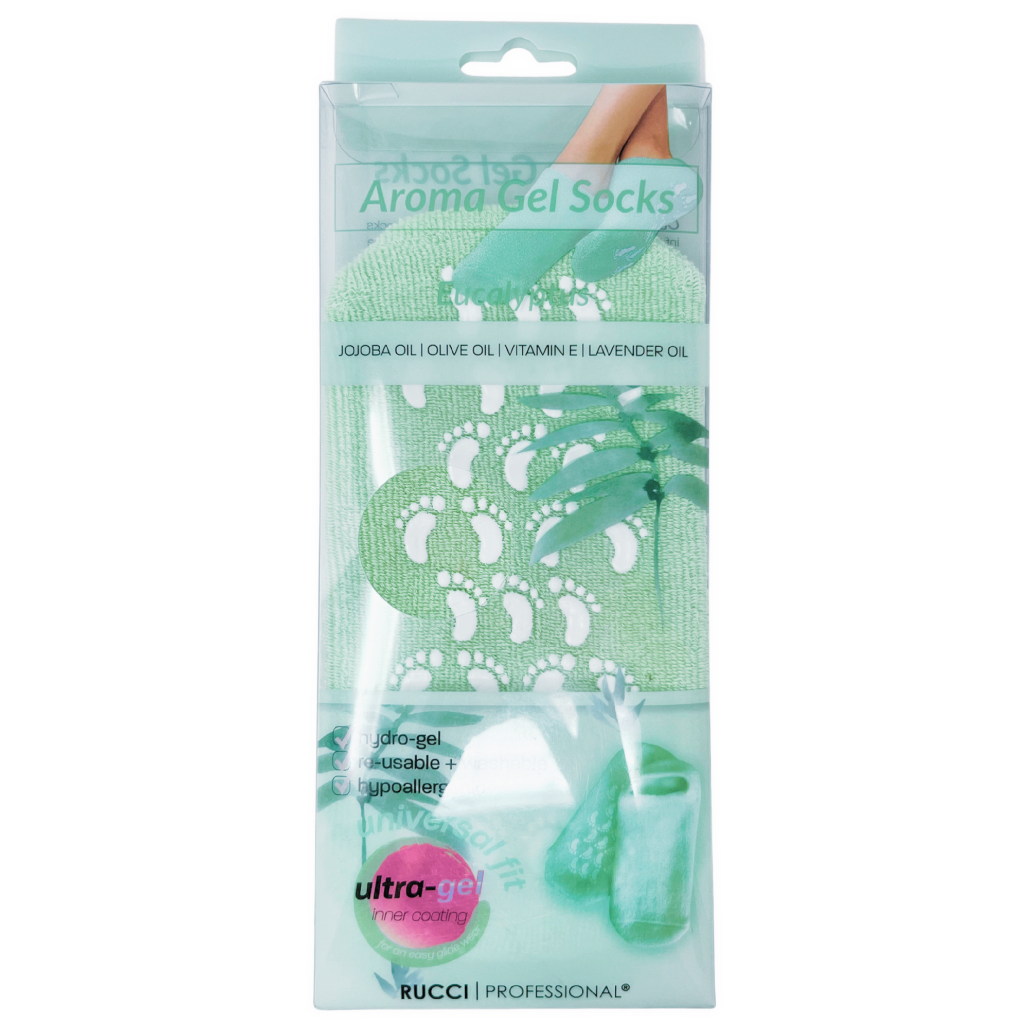 Rucci Professional - Wholesale Moisturizing Socks - RL403 Moisturizing Gel Booties – Hydrating Aromatherapy Foot12