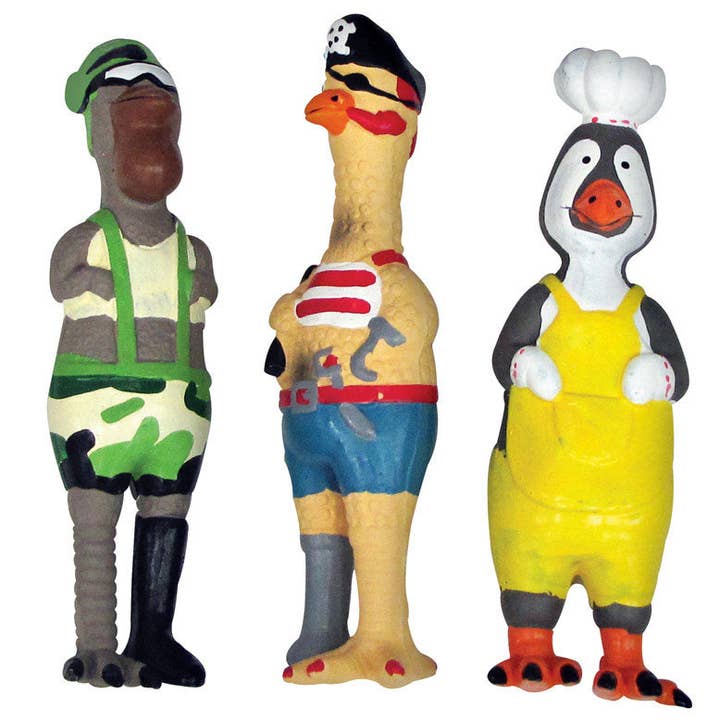 Everyday Supply Co - Wholesale Pet Squeaky Toy - Dog - Boss Pet Digger's Latex Fowl Squeaky Dog Toy Large 1pk