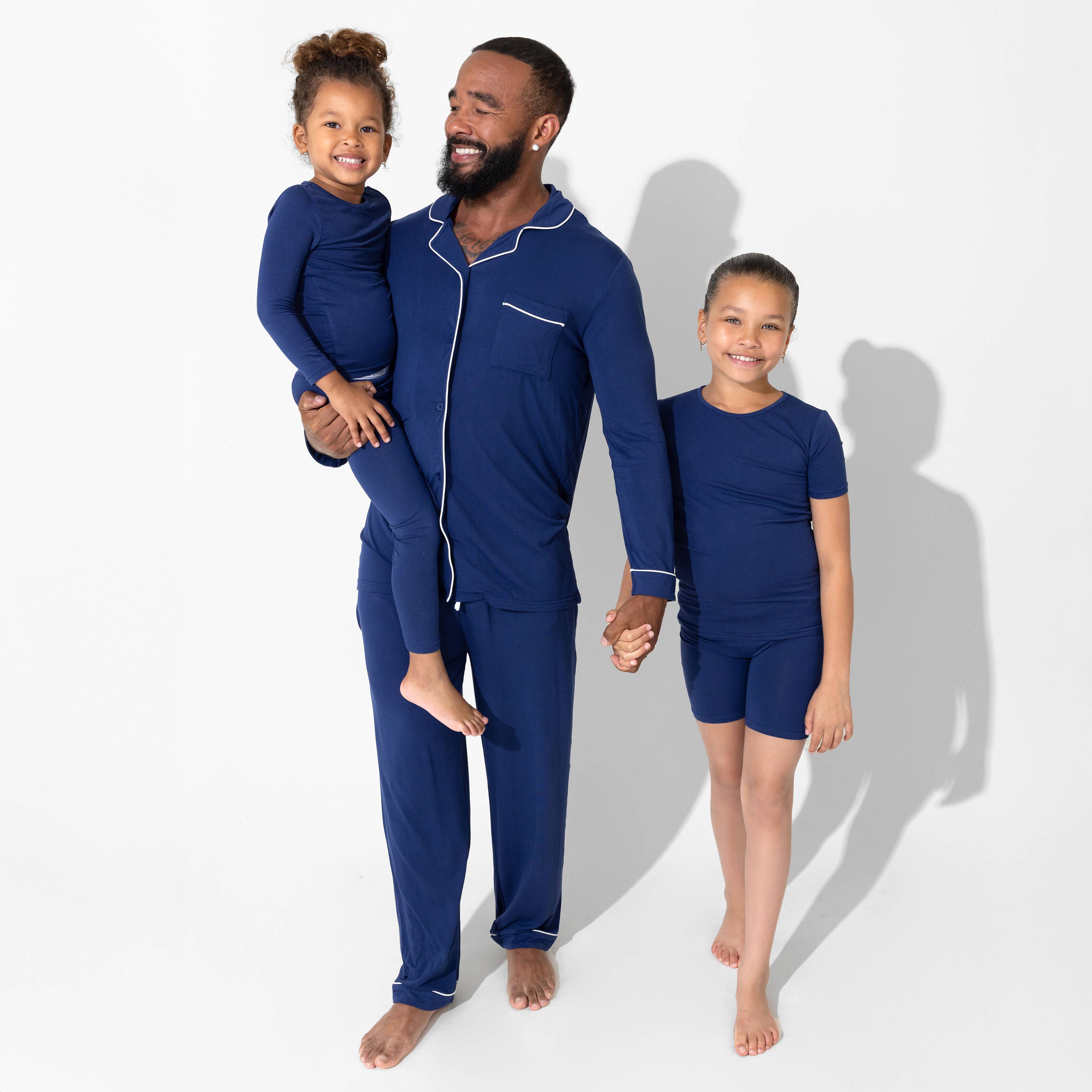 Bellabu Bear - Wholesale Sleepwear Set - Men's - Indigo Blue Bamboo Men's Pajama Set4
