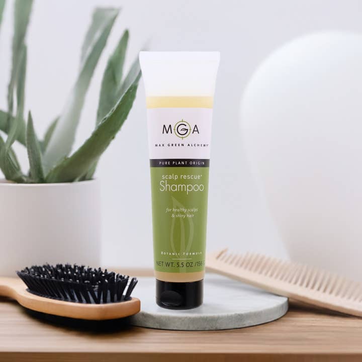 Max Green Alchemy - Wholesale Hair Shampoo - Scalp Rescue Shampoo Tube Size 6-pack (5.5 Oz Ea)6