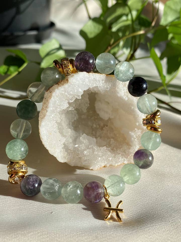 Pulseira Zodiac Peixes por atacado de 808 Company