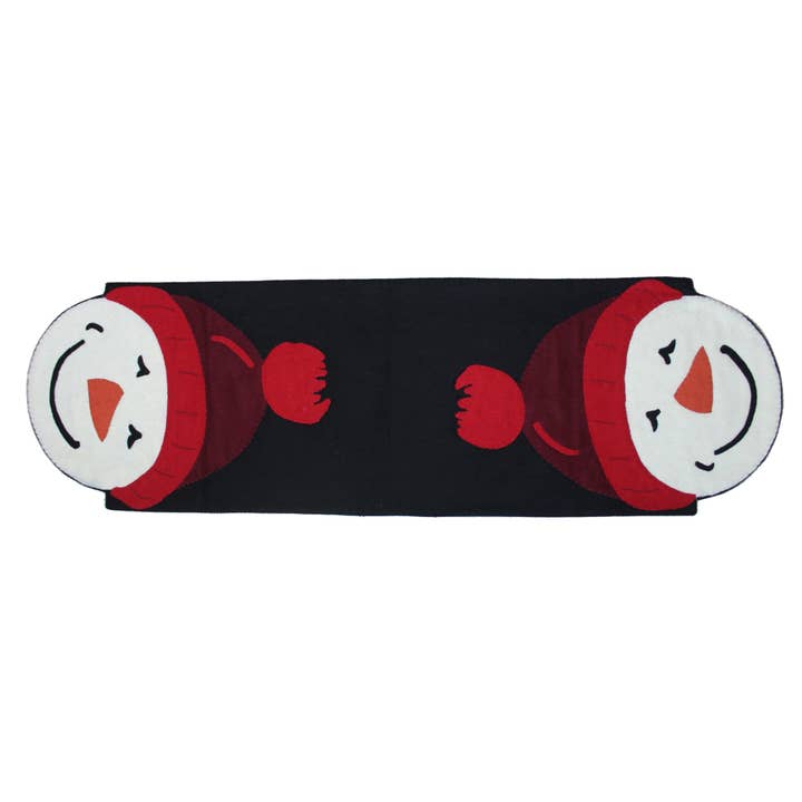 Home Collections by Raghu - Wholesale Table Runner - Snowman Table Runner 45"1