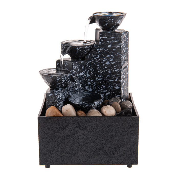 Out of the blue KG - Wholesale Decorative Tabletop Object - Indoor fontain with decoration stones,3