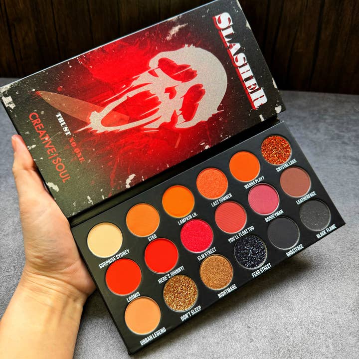 Creative Soul Cosmetics - Wholesale Eyeshadow Palette - Slasher Eyeshadow Palette