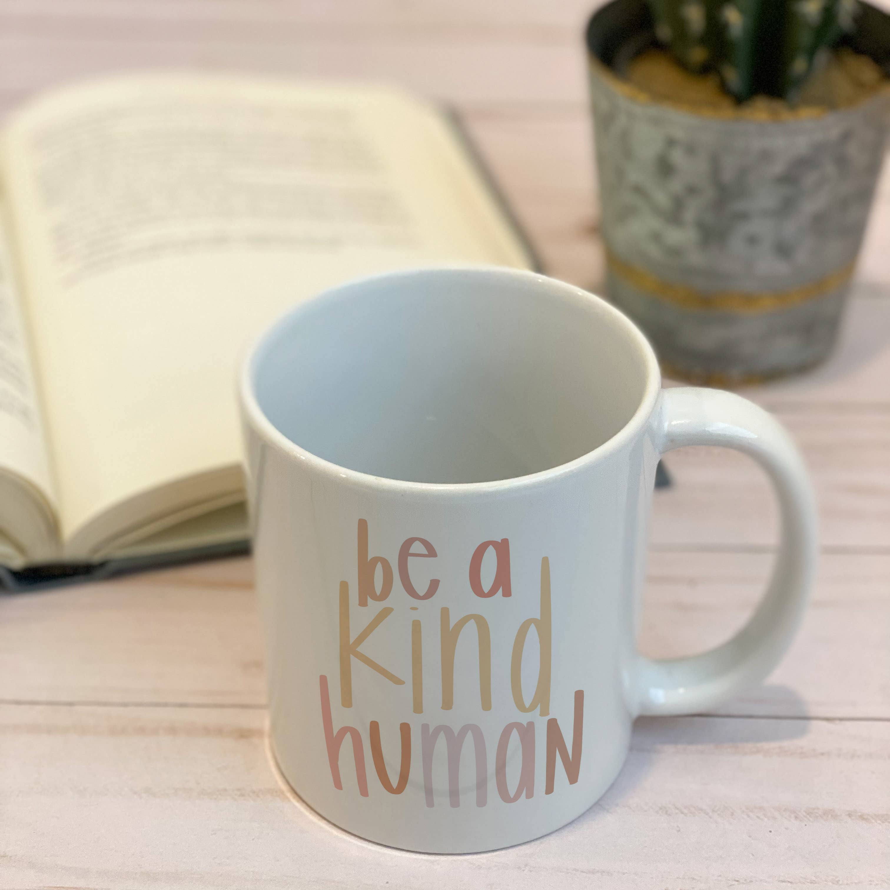 swaygirls - Wholesale Coffee Mug - Be a kind human coffee mug | Kindness mug | Be kind mug3