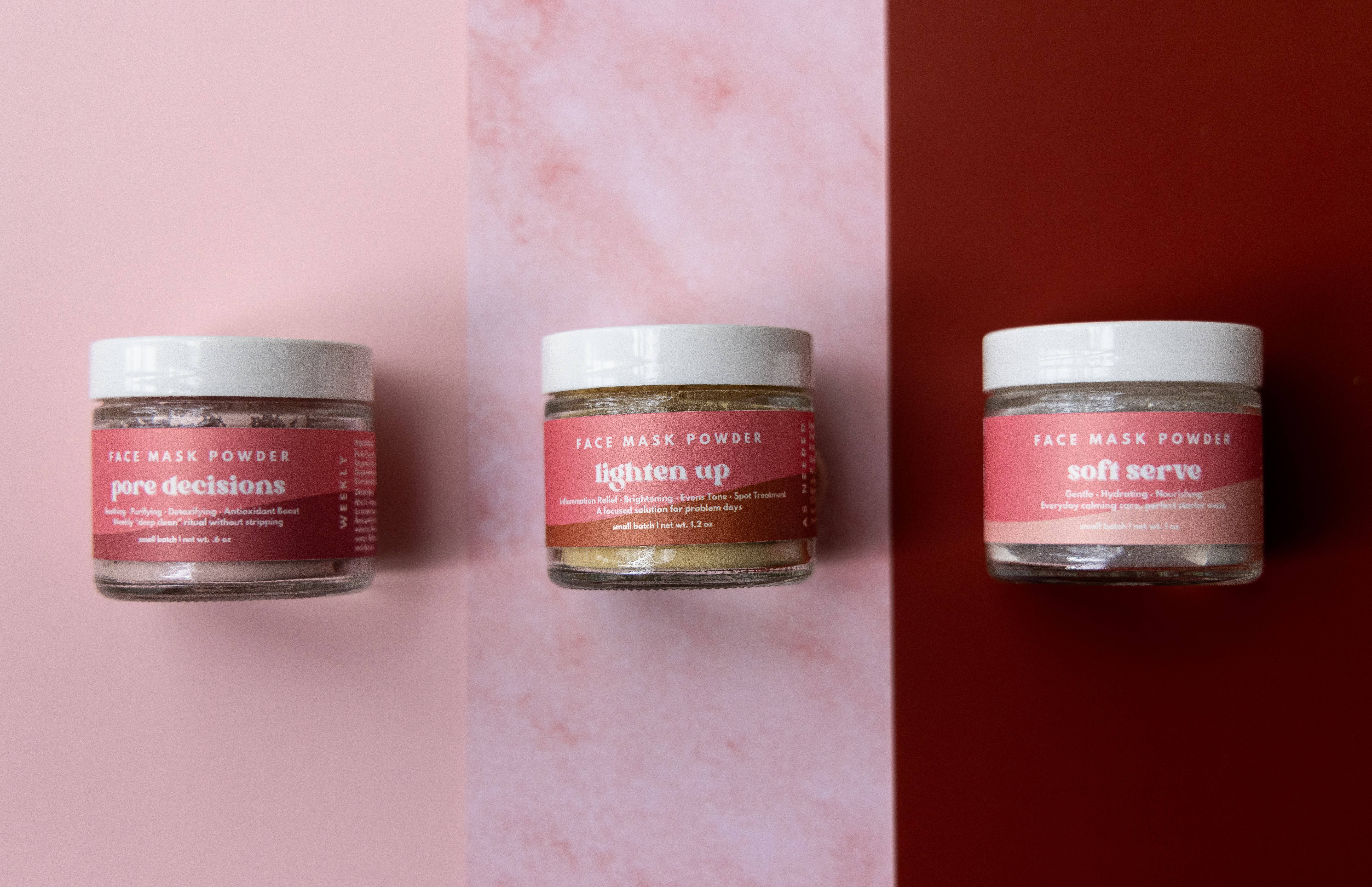 Barely Serious - Wholesale Skincare Face Mask - Soft Serve | Oatmeal Cookie | Face Mask Powder3