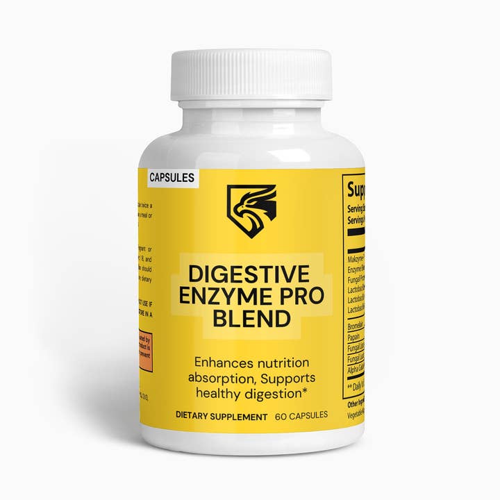 Supplément d'enzymes digestives — Favorise une digestion saine et une absorption des nutriments pour la vente par theLifeSupps.com