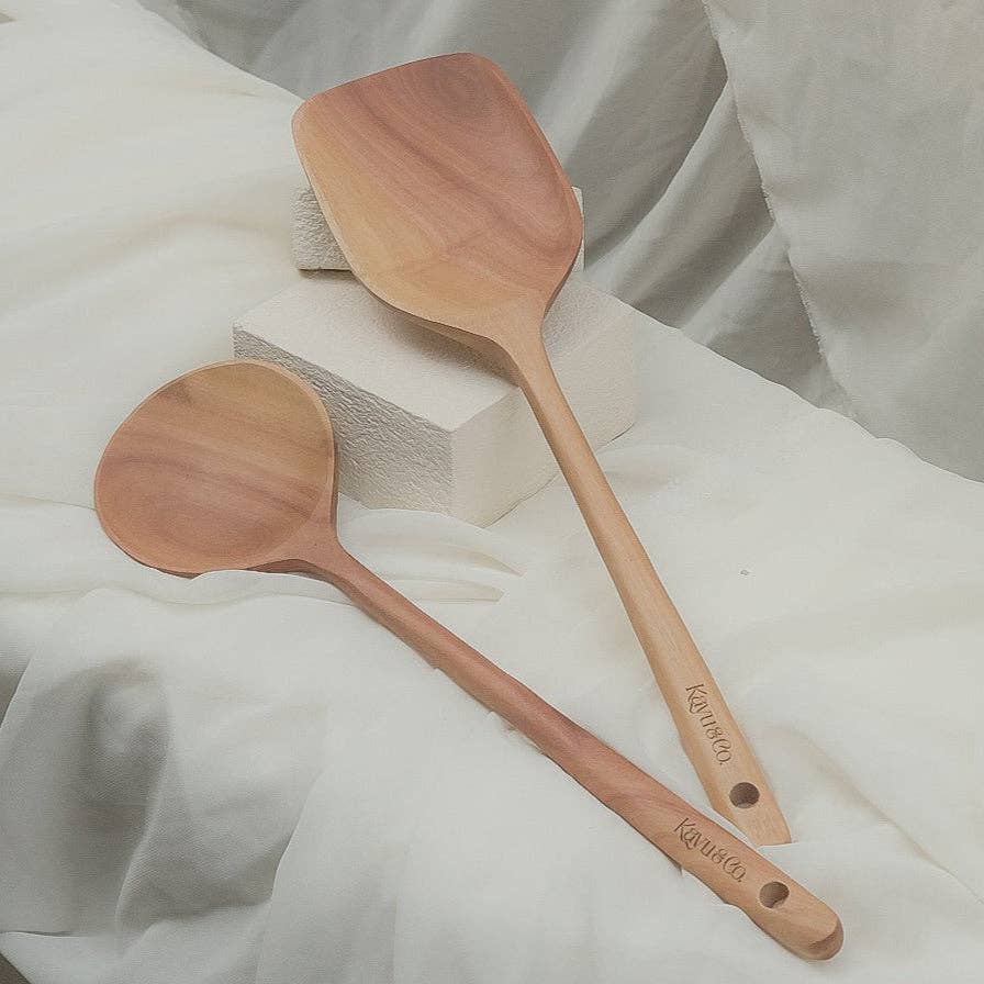 Kayu&Co. - Wholesale Spatula/Turner - The Artisan Wood Spatula Set – 5 Piece5