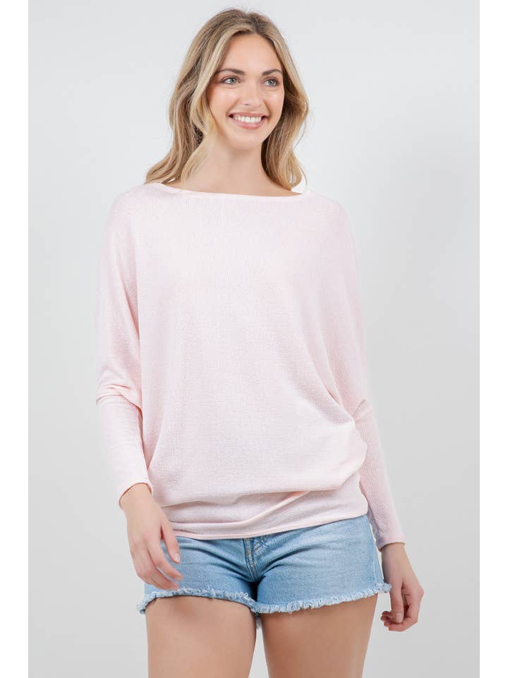 Charlotte Avery - Wholesale Blouse - Women's - Signature Crepe Hacci Dolman Essential44