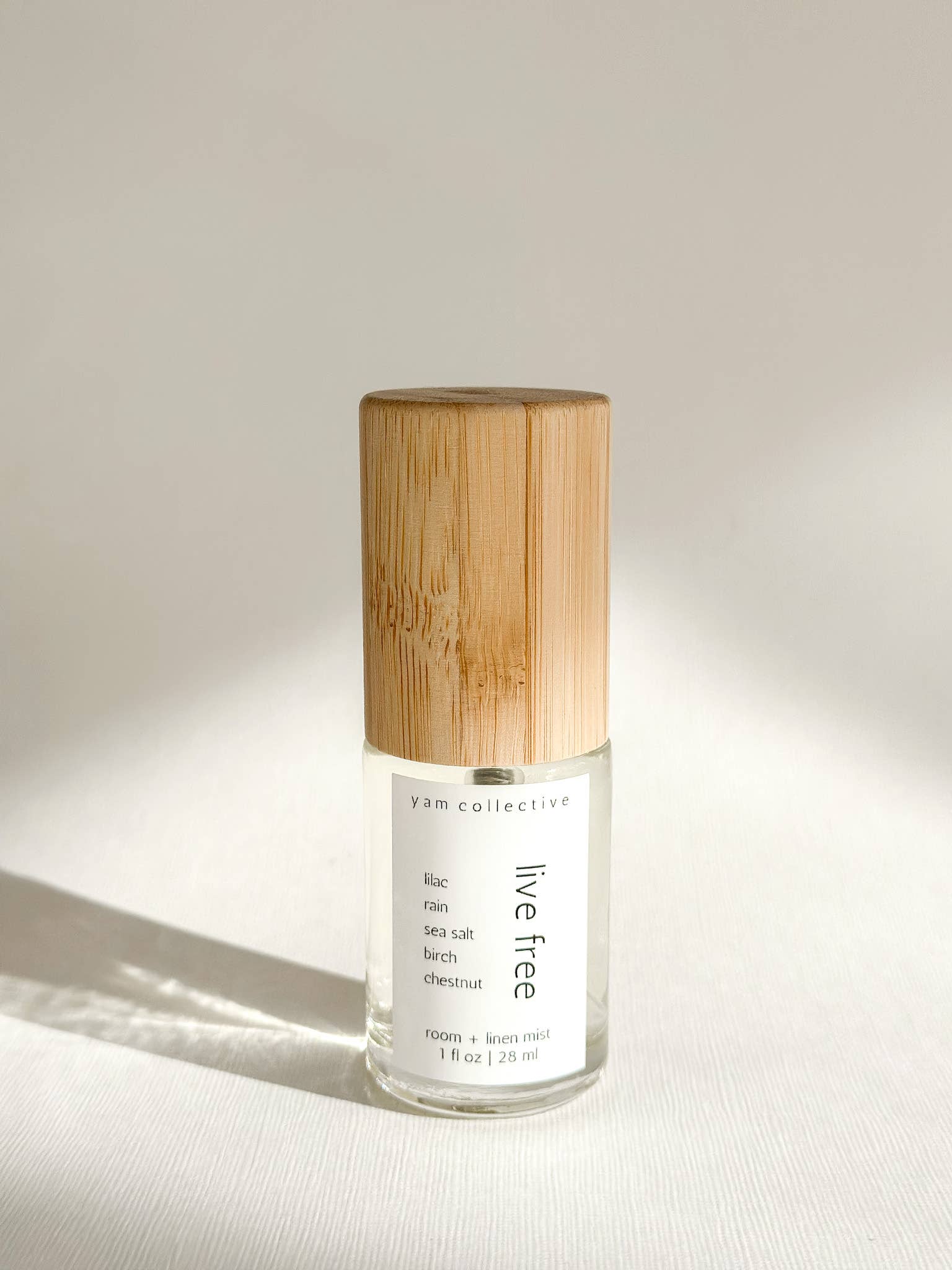 yam collective - Wholesale Room & Linen Spray - Live Free - 1 oz Lilac + Birch Room & Linen Mist