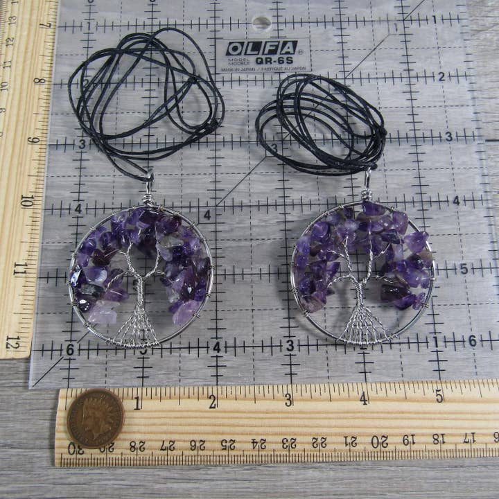 Keystone Crystals - Wholesale Individual Charm/Pendant - Tree of Life Gemstone Pendants – Boho Pot Metal Jewelry11