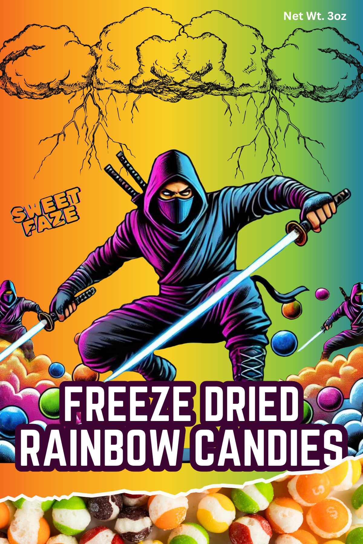 Sweet Faze LLC - Wholesale Hard Candy - Freeze Dried Rainbow Candies | Wholesale4