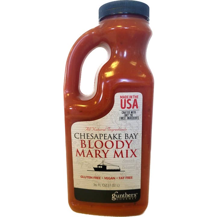 Gunther's Gourmet Groceries, LLC - Wholesale Cocktail Mix/Syrup - Chesapeake Bay Bloody Mary Mix - FAMILY SIZE