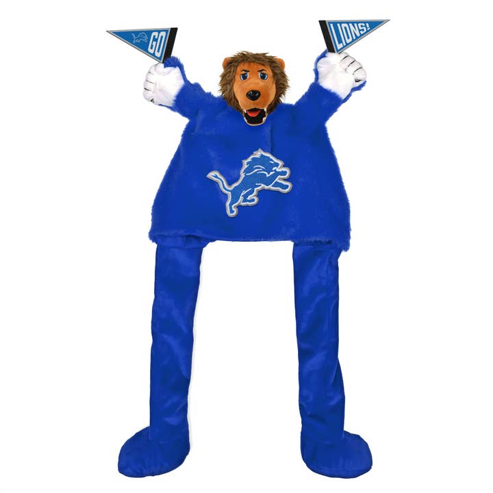 NFL Detroit Lions Mascot Cheering Sidekick Hat for wholesale by Little Earth Productions
