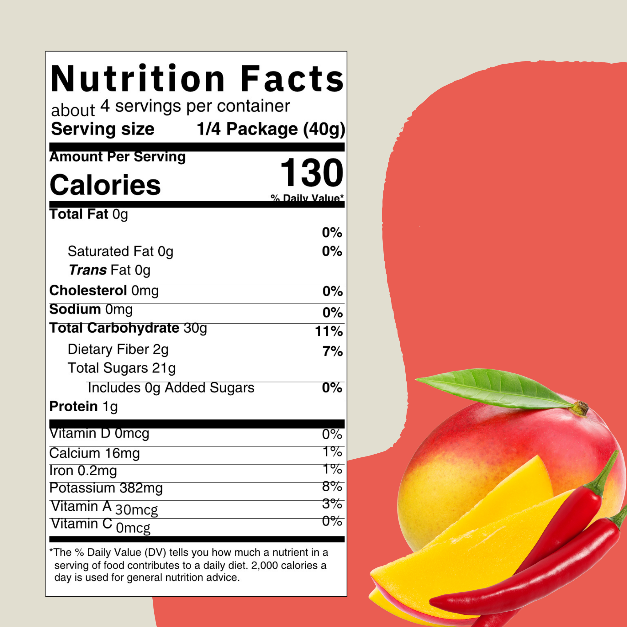 Sol Simple - Wholesale Dried/Dehydrated Fruit - Regenerative Organic Certified Solar Dried Chili Mango-3oz 4