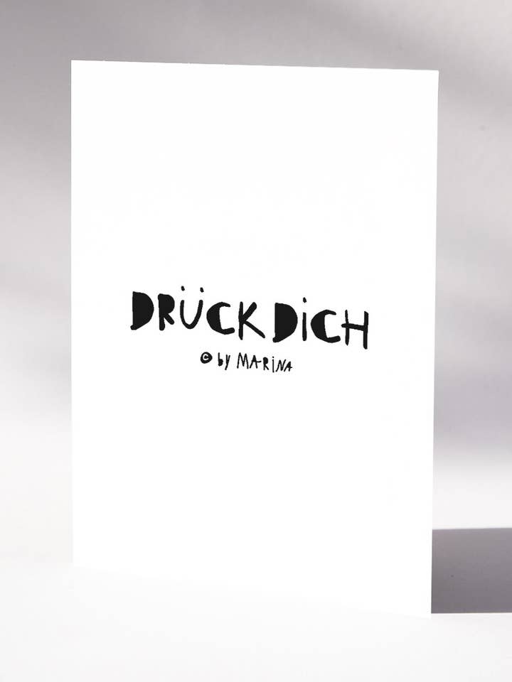 Postcard/ Postcard — Press You/ Hugs for wholesale by MARI&ANNE