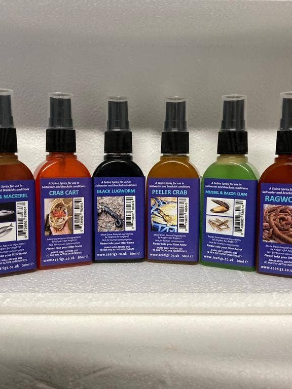Sea Fishing Bait Spray - 100% Natural Brackish & Saltwater for wholesale by SEARIGS UK LTD