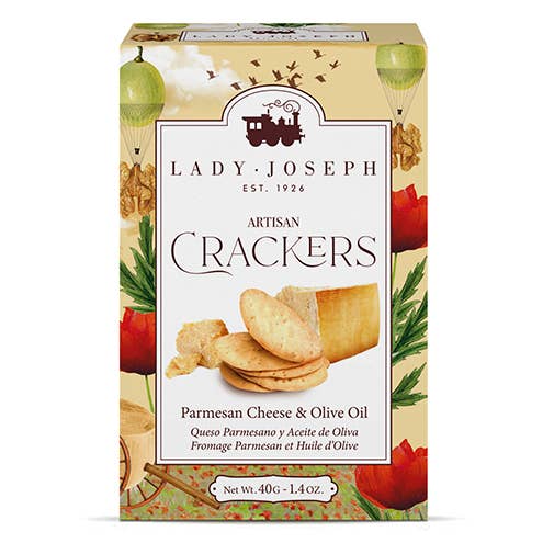 Lady Joseph España - Wholesale Crackers - Parmesan crackers. 40g.0