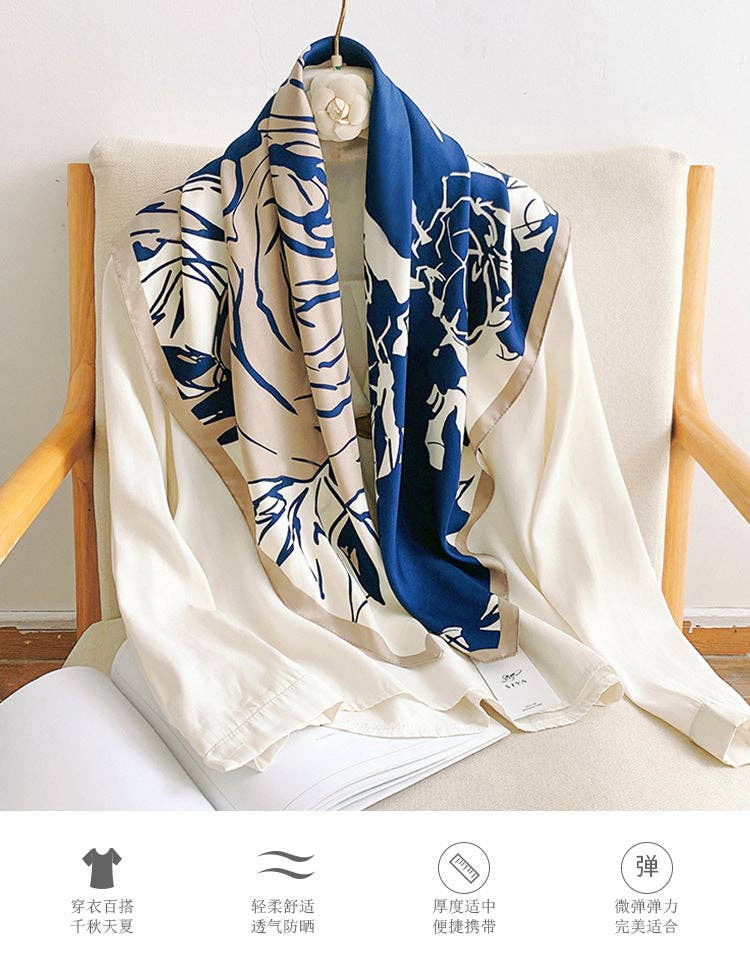 Marayn - Wholesale Scarf - Women's - French Silk Scarf Elegant Versatile and Chic5