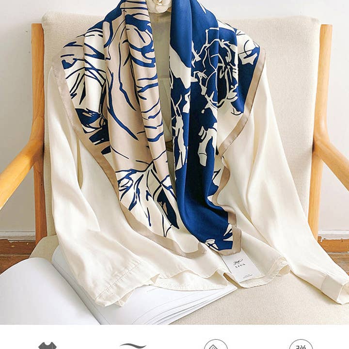 Marayn - Wholesale Scarf - Women's - French Silk Scarf Elegant Versatile and Chic5