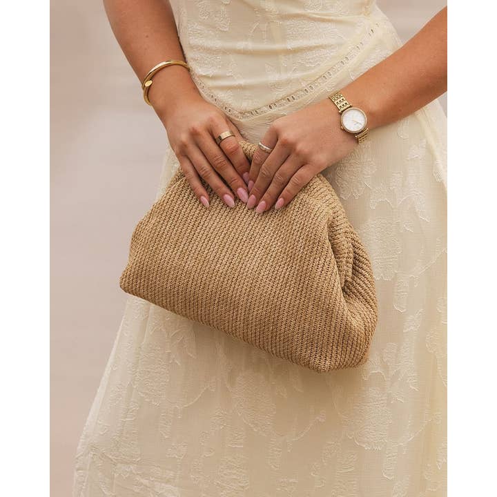 Louenhide - Wholesale Crossbody Bag - Women's - Lotus Crossbody Bag - Natural1