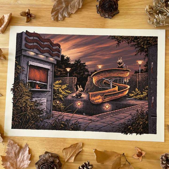 Don’t Take This The Way That It’s Intended | A3 print for wholesale by Simon J. Curd