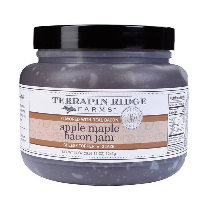Quart - Apple Maple Bacon Jam for wholesale by Terrapin Ridge Farms