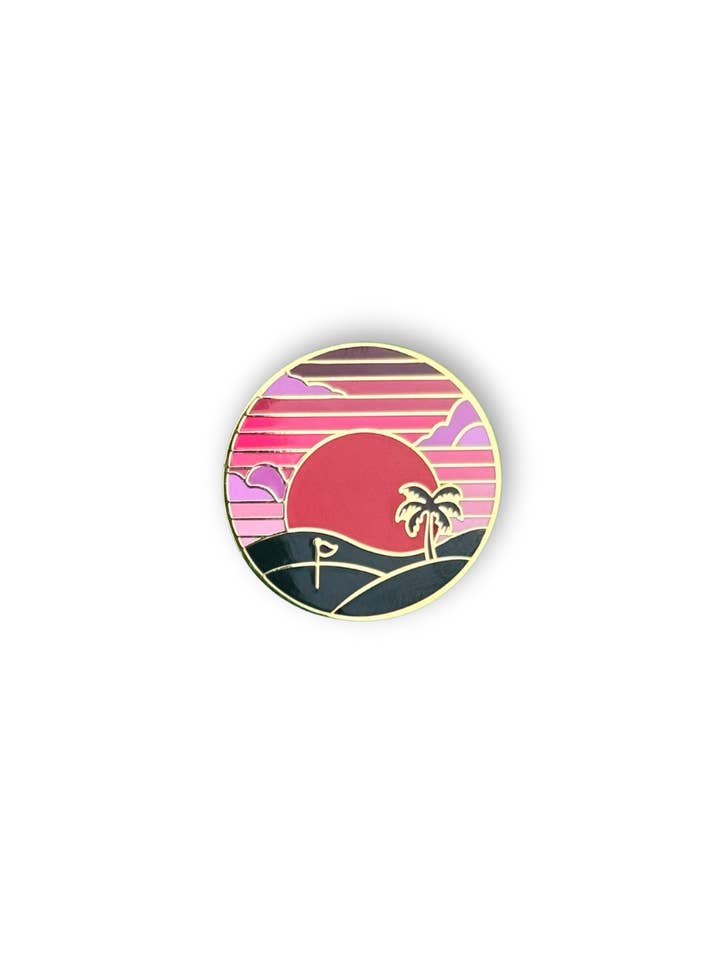 Sunset Ball Marker for wholesale by Bombshell Golf