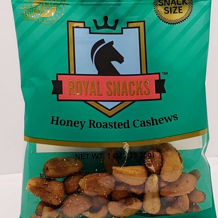 Cajus Torrados com Mel por atacado de Royal Snacks Inc.