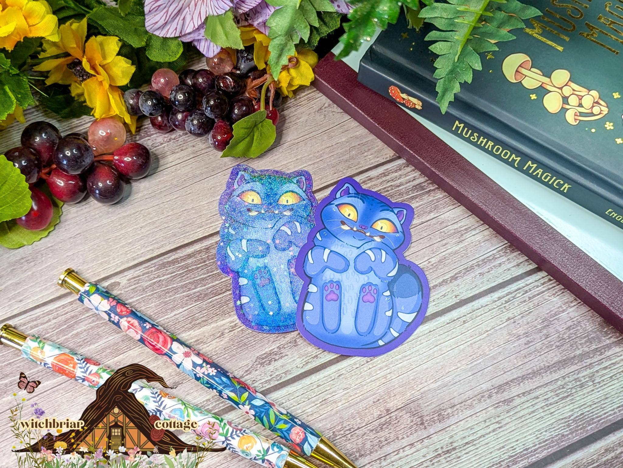 Witchbriar Cottage - Wholesale Sticker - Derpy Tiger Loaf Sticker, Cute Kpop Demon Hunters Sticker1
