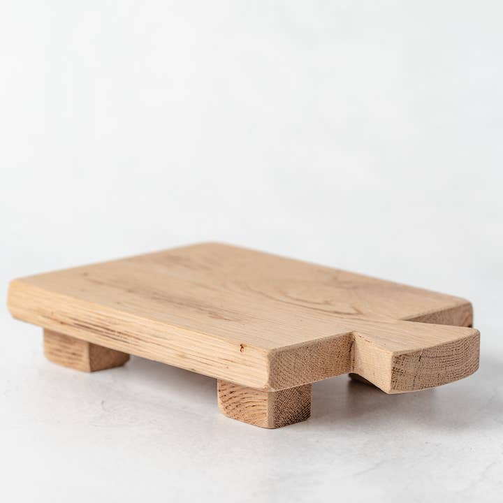 White Gables Home By Aimee Weaver Designs - Wholesale Bath Soap Dish - Wood Soap Stand Riser | Made in USA